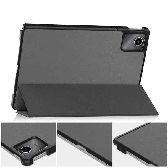 Tok Lenovo Tab M11, Smartcase, szürke