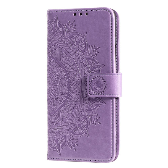 Pattintható tok a Oppo Reno6 5G, Mandala, lila