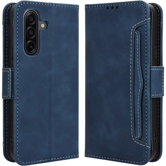 Flap tok Oppo Reno 14F, kártya slot, pénztárca, fekete
