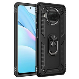 Páncélozott telefontok a Xiaomi Mi 10T Lite, Nox Case Ring, fekete