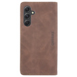 Telefontok a Samsung Galaxy A54, ERBORD Vintage, pénztárca patenttal, kávé
