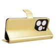 Pattintható tok a Infinix Hot 40i, Crazy Horse Wallet, arany