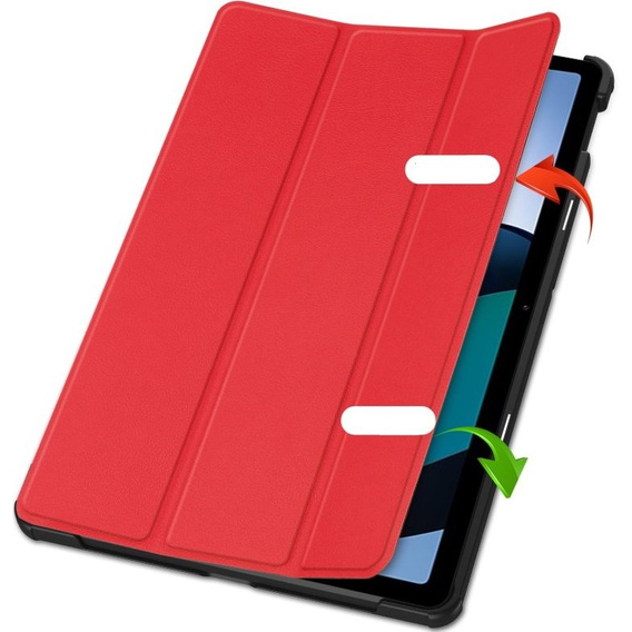 Tok Xiaomi Redmi Pad SE 11", Smartcase, piros
