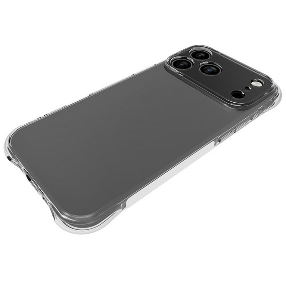 TPU tok - megerősített sarkok, kameravédelem iPhone 17 Pro Max készülékhez