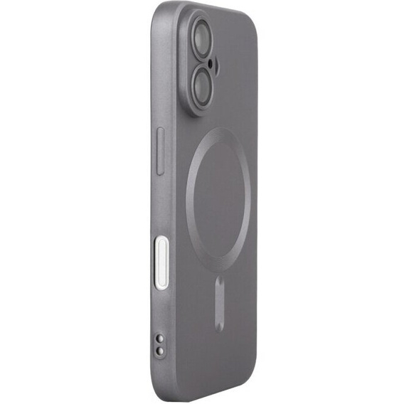 Tok iPhone 16-hoz, ColorMag, MagSafe-hoz, szürke