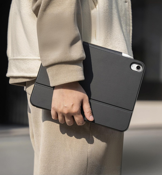 Billentyűzet tok iPad 11" 2025 A16 (11 gen.) / iPad 10.9" 2022 (10 gen.), Dexnor Magnetic Keyboard Touchpad, fekete