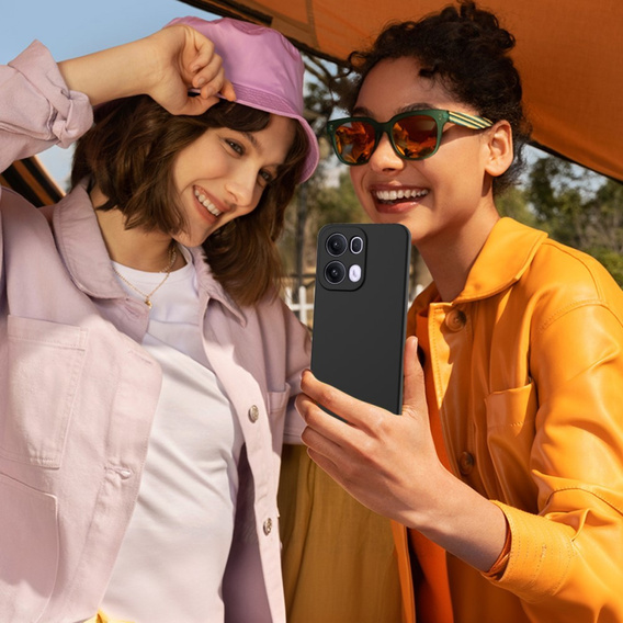 Telefontok a Oppo Reno13 Pro 5G, Silicone MagSafe, fekete