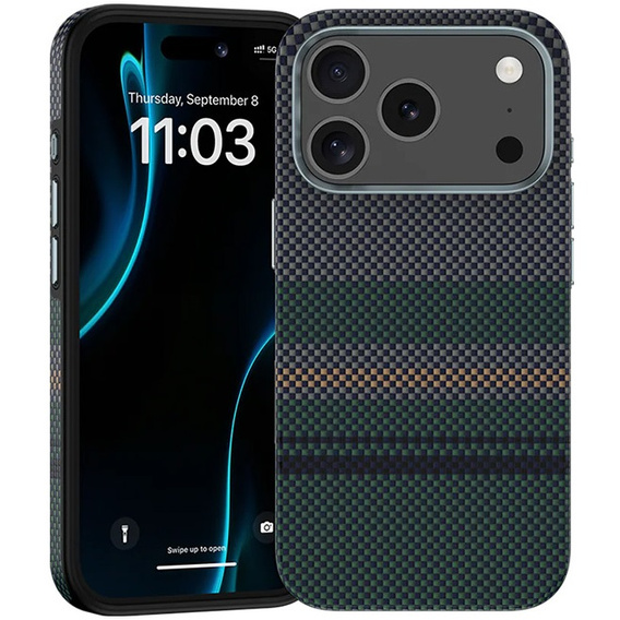 BENKS Kevlar Magnetic Armor Pro Aurora 600D C070 tok MagSafe-hez iPhone 17 Pro Max készülékekhez