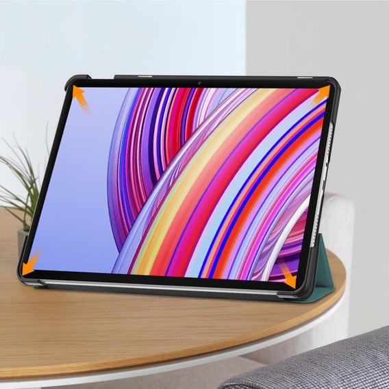 Tok Xiaomi Redmi Pad Pro / Xiaomi Poco Pad, Smartcase, zöld