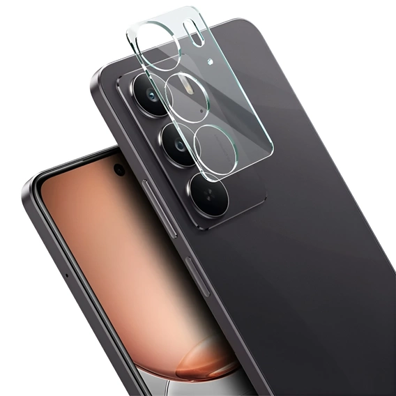 Edzett kameraüveg Realme 14X / Realme C75, átlátszó