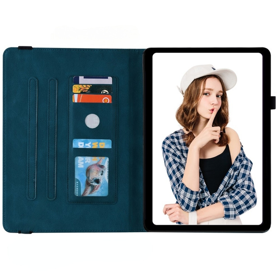 Tok Lenovo Tab M9, Butterfly, lila