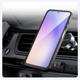 Tok Samsung Galaxy A16-hoz, MagSafe, ERBORD Matt Case, fekete + képernyőüveg