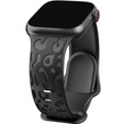 Szilikon szíj az Apple Watch 1/2/3/4/4/5/6/7/8/9/10/SE 38/40/41/42mm-es órájához.