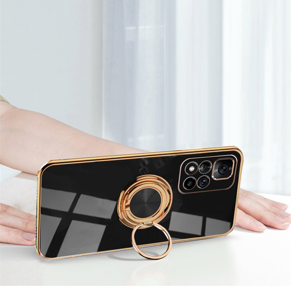Telefontok a Xiaomi Poco M4 Pro 5G / Redmi Note 11S 5G, Electro Ring, fekete