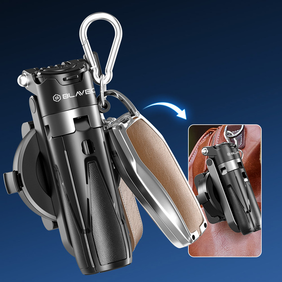 Selfie Stick Alumínium állvány funkcióval és Bluetooth távirányítóval, okostelefonokhoz