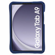 Gyermek szilikon tok Samsung Galaxy Tab A9 T220 X110 / X117, páncélozott, asztronauta, tengerészkék
