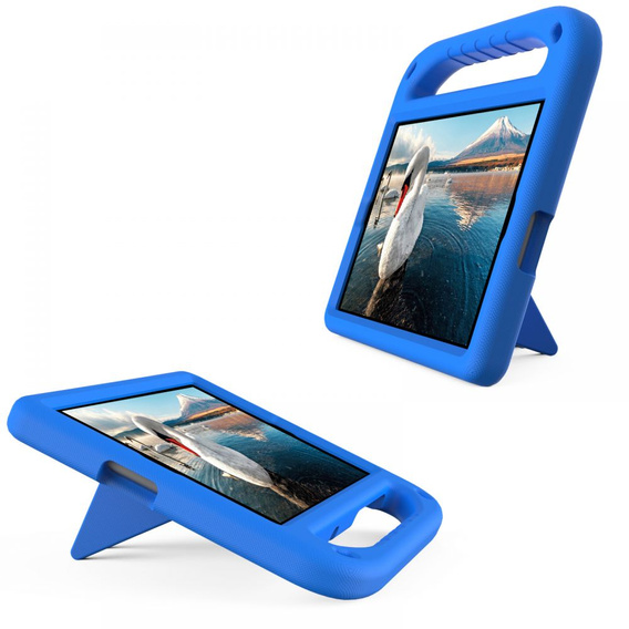 Gyermek tok Lenovo Tab M10 HD 10.1 Gen 2 X306 / Tab M10 Plus TB-X606, gyermek tok fogantyúval, kék