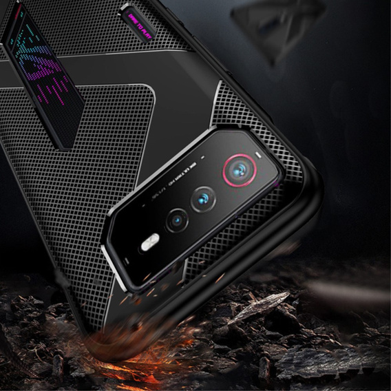 Telefontok a ROG Phone 6 5G, Carbon Gel, fekete