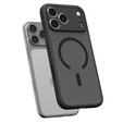 Spigen Ultra Hybrid MagSafe tok iPhone 17 Pro Max készülékhez, Frost Black