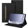 Tok Samsung Galaxy Tab A9+, Classic, tolltartóval, fekete