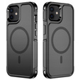 Telefontok a iPhone 12/12 Pro, MagForce MagSafe, fekete