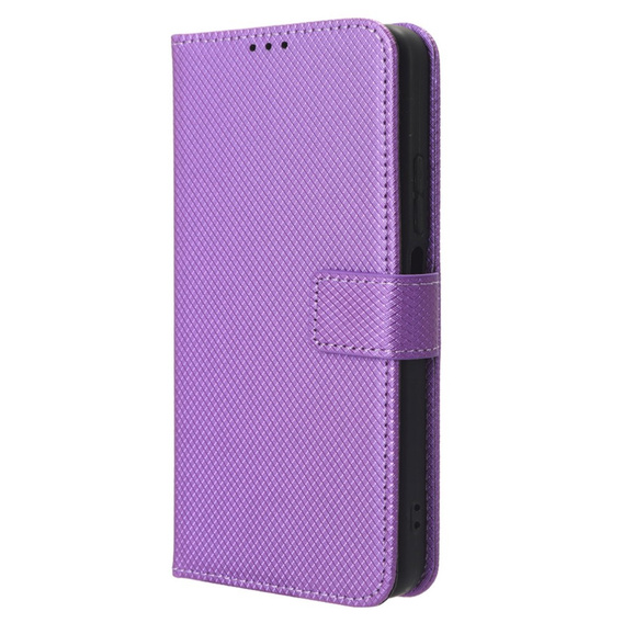 Pattintható tok a Xiaomi Redmi Note 12 4G, Wallet Smart Magnet, lila