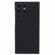 Tok Samsung Galaxy S22 Ultra, Aramid Fiber Cover, fekete