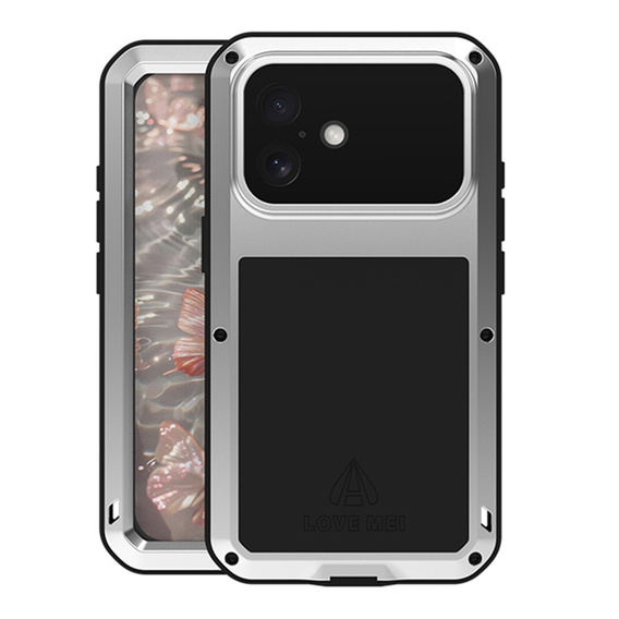 Páncélozott tok edzett üveggel iPhone 17-hez