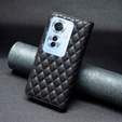 Pattintható tok a Oppo Reno 11F 5G, Wallet, BINFEN COLOR, fekete