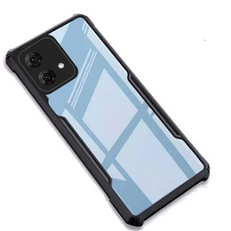 Telefontok a Motorola Moto G84, AntiDrop Hybrid, fekete