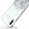 Telefontok a Samsung Galaxy A50/A50S/A30S, Glittery, átlátszó