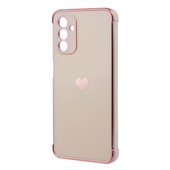 Telefontok a Samsung Galaxy A13 5G, Electro heart, rózsaszín rose gold