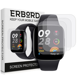 3x ERBORD hidrogél fólia Xiaomi Redmi Watch 3