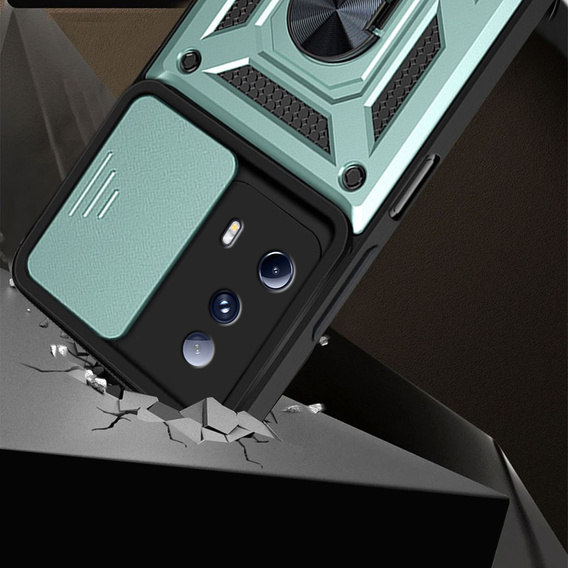 Telefontok a Xiaomi 13 Lite, CamShield Slide, zöld