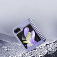 Tok Dux Ducis Samsung Galaxy Z Flip5 5G, Bril, lila