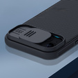 Nillkin páncélozott tok iPhone 15 Plus készülékhez, CamShield Pro, fekete