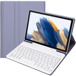 Tok + billentyűzet Samsung Galaxy Tab A8 10.5 X200 / X205, lila