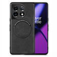Telefontok a OnePlus 11 5G, Leather Hybrid MagSafe, fekete