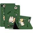 Pattintható tok Samsung Galaxy Tab A9, cute rabbit