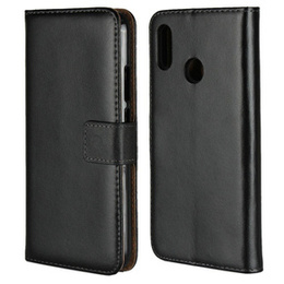 Pattintható tok a Huawei P20 Lite, Split Leather Wallet, fekete