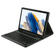 Tok + billentyűzet Samsung Galaxy Tab A8 10.5, Leather Pen Slot, fekete