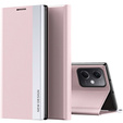 Pattintható tok a Xiaomi Poco X5 Pro 5G / Redmi Note 12 Pro, Side Magnetic, rózsaszín