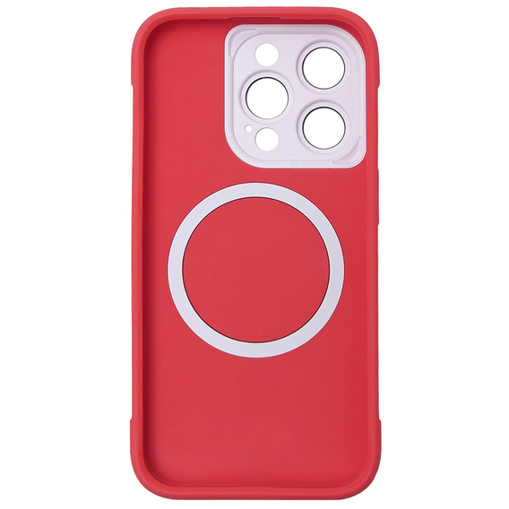 Tok iPhone 15 Pro, ERBORD Armor Mag, piros
