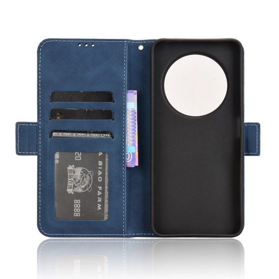 Pattintható tok a Xiaomi Redmi 14C / Xiaomi Poco C75, Card Slot, sötétkék