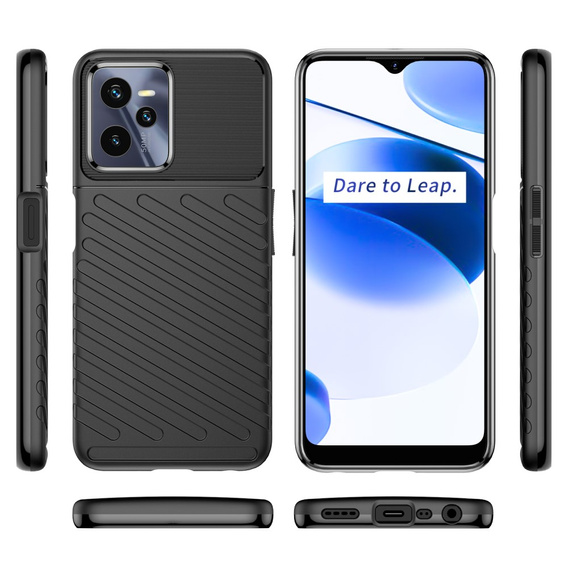 Telefontok a Realme C35, Thunder, fekete