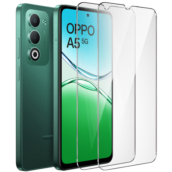 2x edzett üveg a Samsung Galaxy A15 4G / A15 5G / M15, ERBORD 9H Hard Glass a képernyőn