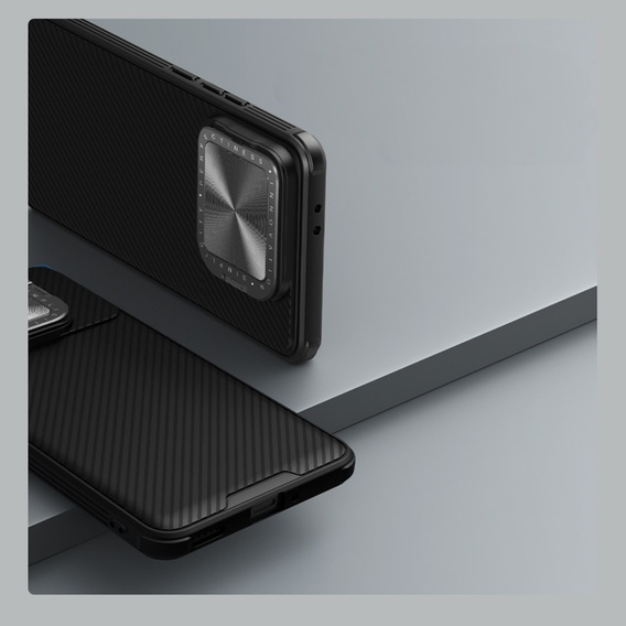 Nillkin páncélozott tok Xiaomi Poco F6 Pro a készülékhez, CamShield Prop, Magsafe, fekete