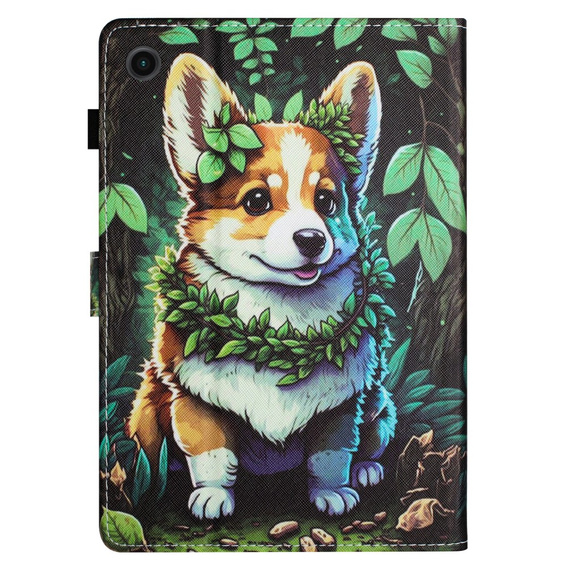 Tok Lenovo Tab M10 10.1 Gen 3, pánttal, corgi dog