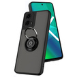 Tok Motorola Moto G24 / G24 Power / G04, Frosted Ring, fekete