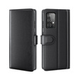 Pattintható tok Samsung Galaxy A52 / A52s, Split Leather, kék